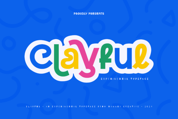 Clayful: Your Modern Typeface for Creative Designs