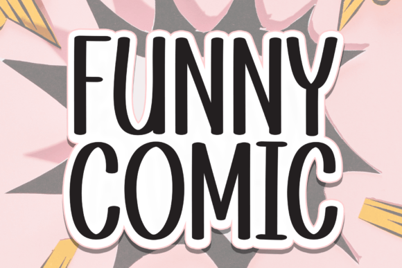 Discover the Playful Charm of Funny Comic Font