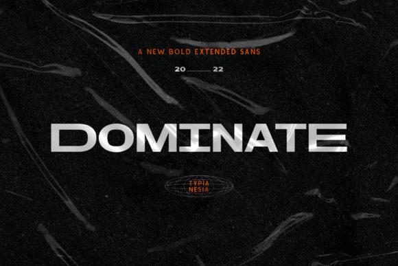 Dominate Your Design Projects with This Bold Font