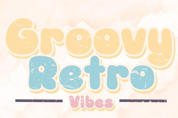 Groovy Retro Vibes: A Typeface for Timeless Design