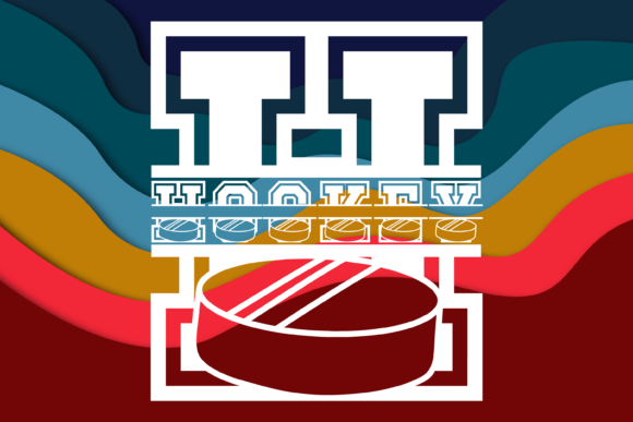 Hockey Game: A Cool Decorative Font for Creative Projects