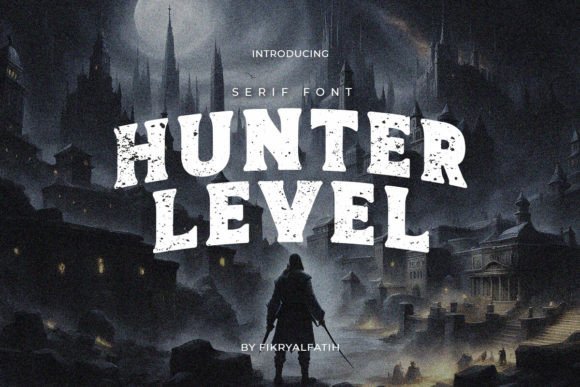 Hunter Level: Vintage Serif Font for Bold Designs