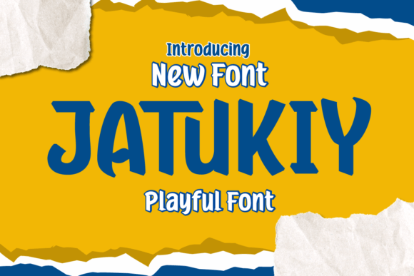 Jatukiy Font: Unleash Playful Creativity