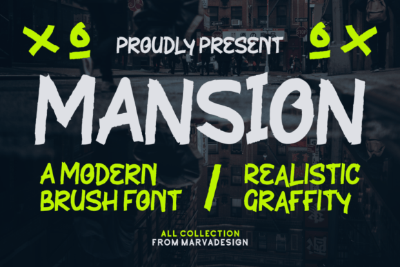 Mansion: A Modern Brush Font for Bold, Stylish Designs