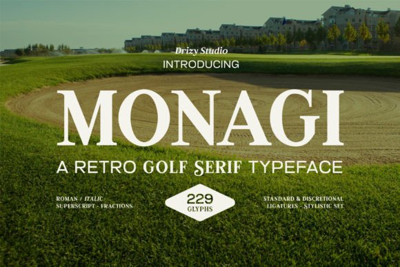 Monagi: A Timeless Serif for Elegant Sports Design