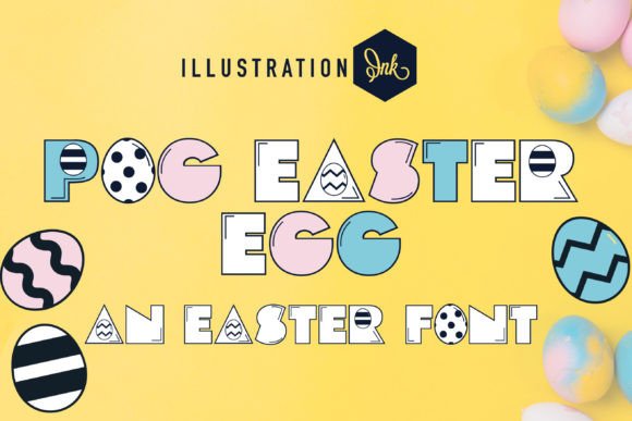 Pog Easter Egg: A Playful Typeface for Festive Designs