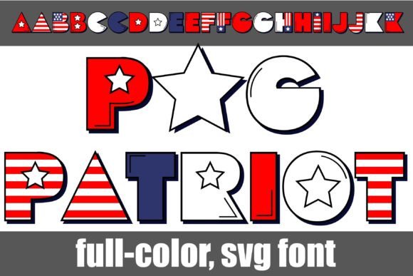 Pog Patriot: A Bold, Patriotic Font for Dynamic Designs