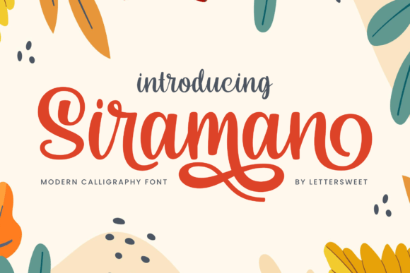 Siraman: The Handwritten Font That Captivates