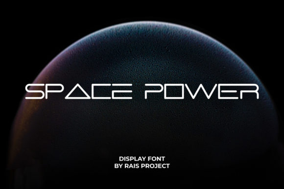 Space Power: A Modern Typeface for Bold, Futuristic Designs