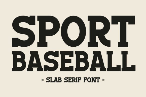 Sport Baseball: The Typeface That Captures Athletic Energy