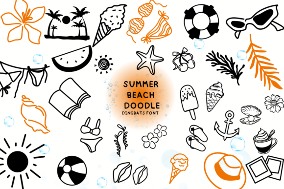 Summer Beach Doodle: Unleash Your Creative Spirit