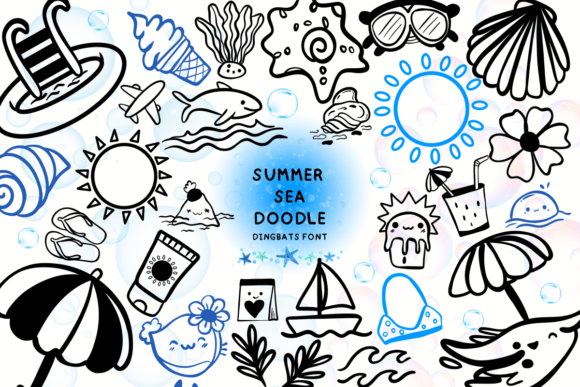 Unleash Your Creativity with Summer Sea Doodle